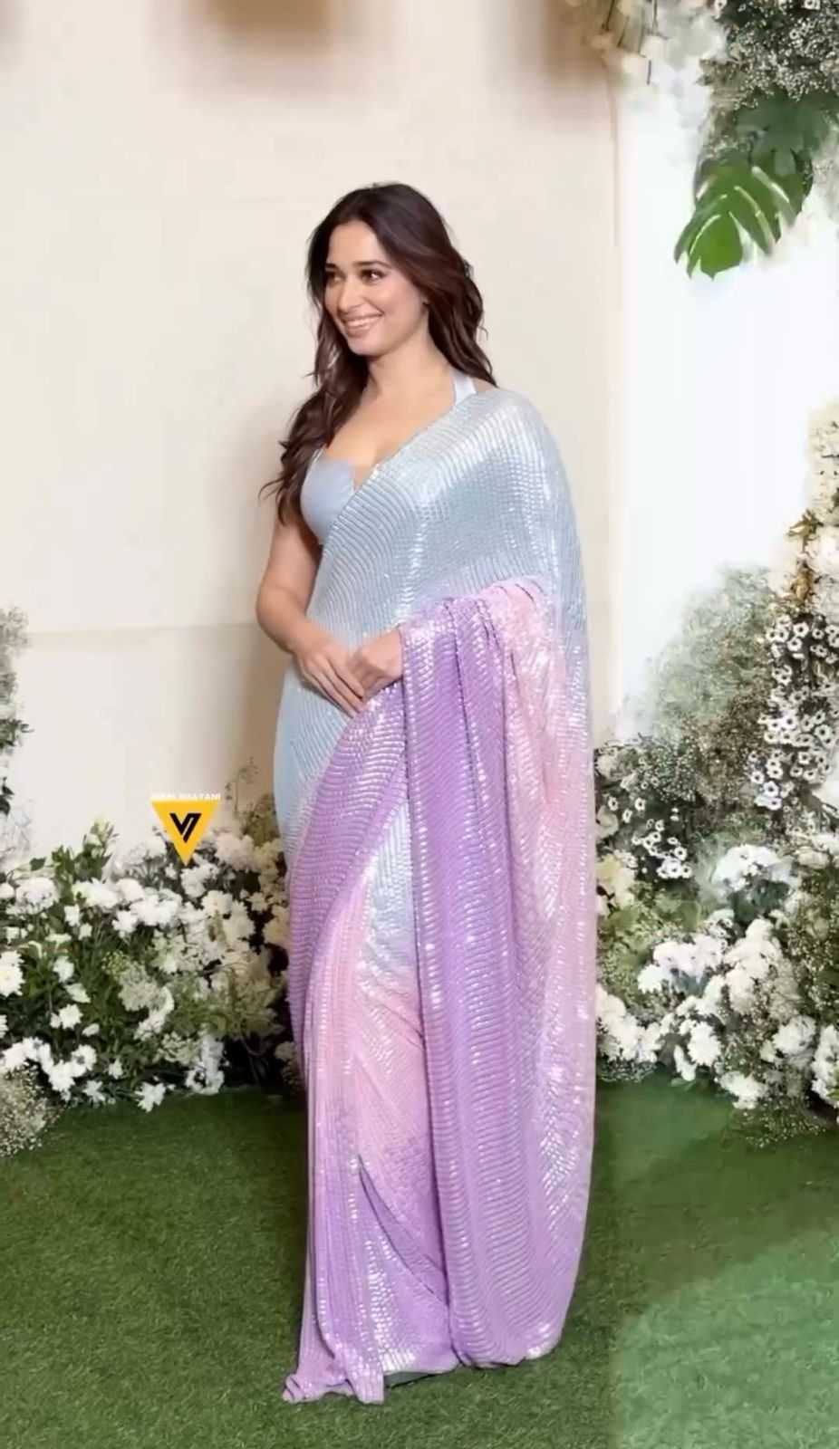 YNF GEORGETTE RRAN TAMANNA WHOLESALE SAREES MANUFACTURER   